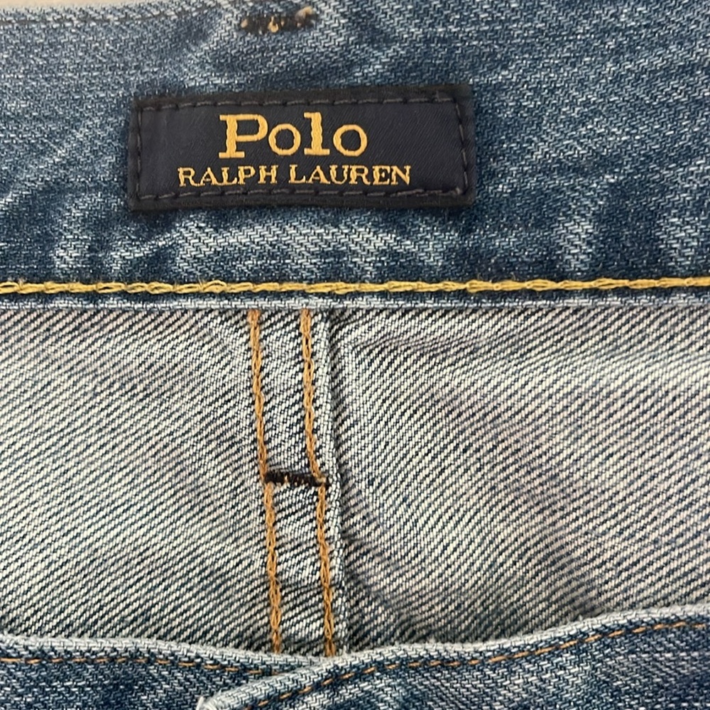 Men’s Classic Polo Ralph Lauren Blue Denim Jeans. Size 34/30